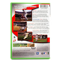 Major League Baseball 2K6 Xbox Good CIB - Back Jewel Case Art