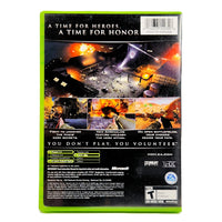 Medal Of Honor European Assault Xbox Good - CIB Case – Rear View