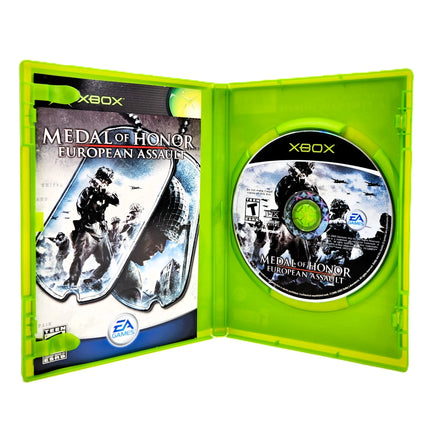 Medal Of Honor European Assault Xbox Good CIB - Case Open – Includes Disc And Manual
