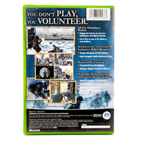 Medal Of Honor Frontline Xbox Good CIB - Rear Cover Shown