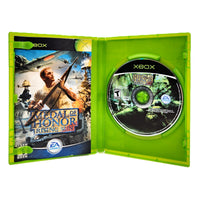 Medal Of Honor Rising Sun Xbox Good CIB - Disc And Manual Displayed In Open Case