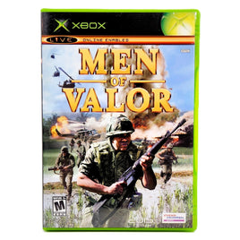 Men Of Valor Xbox Good CIB - Front Cover Artwork Of Official Game Release