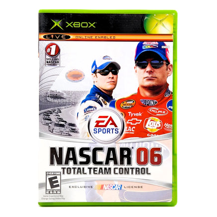 NASCAR 06 Total Team Control Xbox Good CIB - Authentic Front Sleeve Art From Case