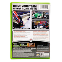 NASCAR 06 Total Team Control Xbox Good CIB - Game Case Back Design Showing Description Area