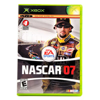 NASCAR 07 Xbox Very Good CIB - Official Front Cover Of Game Case
