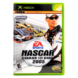 NASCAR Chase For The Cup 2005 Xbox Good CIB - Game Box Front Artwork Close-Up