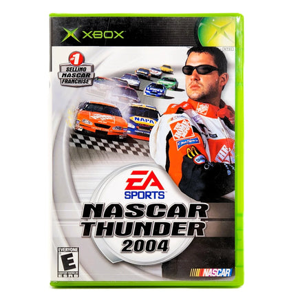 NASCAR Thunder 2004 Xbox Good CIB - Front Of Original Game Case With Label Art