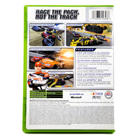 NASCAR Thunder 2004 Xbox Good CIB - Full Back View Of Official Case Design
