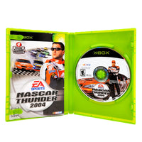 NASCAR Thunder 2004 Xbox Good CIB - Opened Game Box Revealing Disc & Booklet