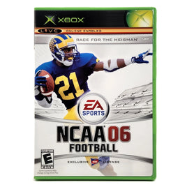 NCAA Football 2006 Xbox Good CIB - Collector Front Cover Artwork Of Retail Case