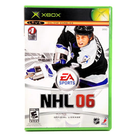 NHL 06 Xbox Good CIB - Front Cover Of Game Case