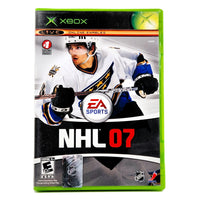 NHL 07 Xbox Good CIB - Game Case Front Artwork