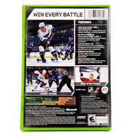 NHL 07 Xbox Good CIB - Game Case Rear Artwork
