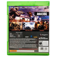 Call Of Duty Black Ops III Gold Edition Xbox One Very Good - Back Cover Of Game Case