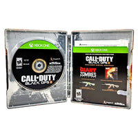 Call Of Duty Black Ops III Hardened Edition Xbox One Very Good - Open Case Displaying Full CIB Contents