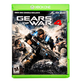 Gears Of War 4 Xbox One Good CIB - Front Of Original Game Case With Label Art