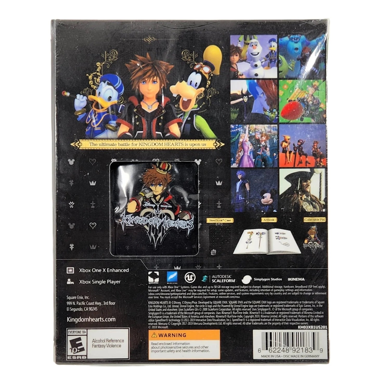 Xbox One Game – Kingdom Hearts III | Classic by Square Enix| Retro