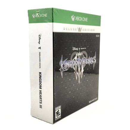 Kingdom Hearts III Deluxe Edition Xbox One Brand New CIB - Left and Front angled view