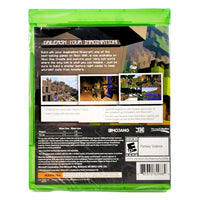 Minecraft Xbox One Edition Xbox One Brand New CIB - Game Case Rear Image With Marketing Text