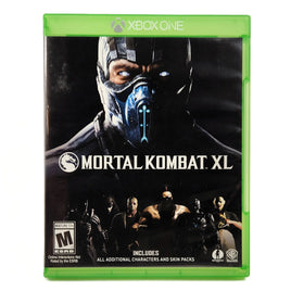 Mortal Kombat XL Xbox One Like New CIB - Front Cover Of Game Case