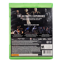 Mortal Kombat XL Xbox One Like New CIB - Back Cover Of Game Case