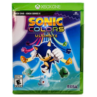 Sonic Colors Ultimate Xbox One Brand New - Authentic Front Cover Art