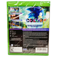 Sonic Colors Ultimate Xbox One Brand New - Authentic Back Cover Art