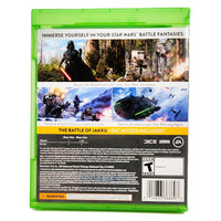 Star Wars Battlefront Xbox One Very Good CIB - Game Case Rear Artwork