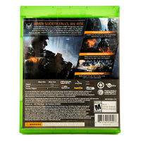 Tom Clancy's The Division Xbox One Good CIB - Authentic Back Cover Art