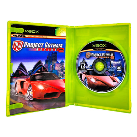 Project Gotham Racing 2 Xbox Good CIB - Disc And Manual Inside Open Case