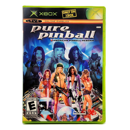 Pure Pinball Xbox Good CIB - Authentic Front Cover Art