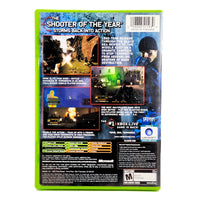 Rainbow Six 3 Black Arrow Xbox Good CIB - Back Of Game Case