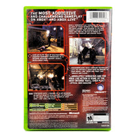 Rainbow Six 3 Xbox Good CIB - Back Of Retail Game Box