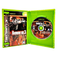 Rainbow Six 3 Xbox Good CIB - Inside Contents Of Retail Game Box