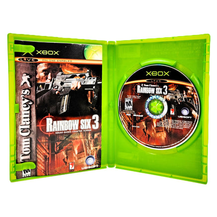 Rainbow Six 3 Xbox Good CIB - Inside Contents Of Retail Game Box