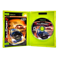 RalliSport Challenge 2 Xbox Good CIB - Case Open With Disc & Manual Inside
