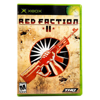 Red Faction II Xbox Very Good CIB - Front Jewel Case Art