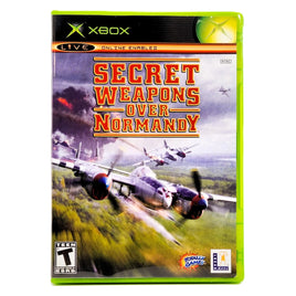 Secret Weapons Over Normandy Xbox Very Good CIB - Disc Case Front