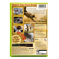 Secret Weapons Over Normandy Xbox Very Good CIB - Back Artwork Displayed