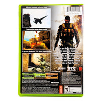 Shadow Ops Red Mercury Xbox Very Good CIB - Rear Cover Art