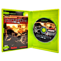 Sniper Elite Xbox Very Good - Open Case Displaying Full CIB Contents