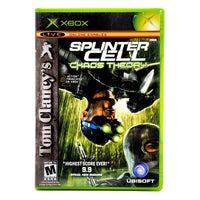 Splinter Cell Chaos Theory Xbox Good CIB - Official Front Cover Of Game Case