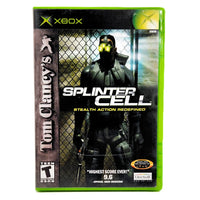Splinter Cell Xbox Good CIB - Authentic Front Sleeve Art From Case