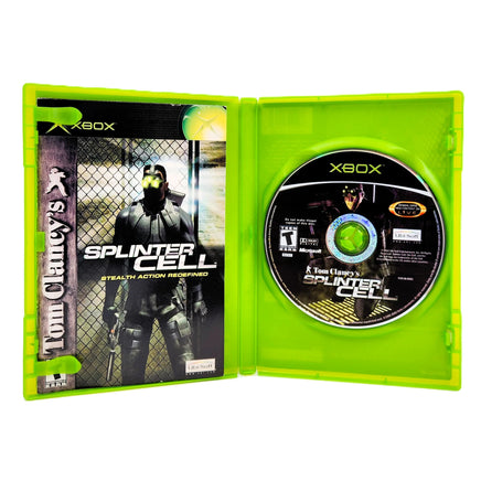 Splinter Cell Xbox Good CIB - Game Disc And Manual Neatly Arranged Inside