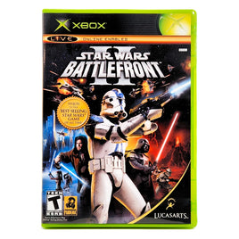Star Wars Battlefront 2 Xbox Very Good CIB - Retail Front Design With Logo & Artwork