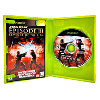 Star Wars Episode III Revenge Of The Sith Xbox Like New CIB - Opened Game Box Revealing Disc & Booklet