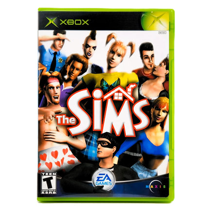 The Sims Xbox Very Good CIB - Front Cover Art Shown