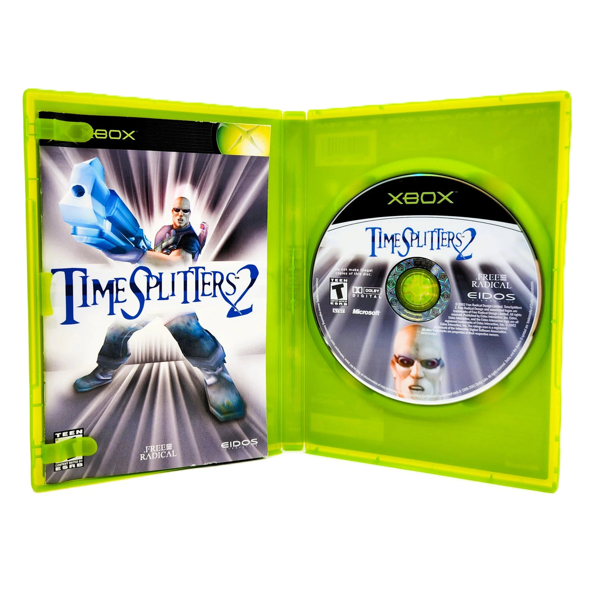 Time Spliter Game Buy Time Splitters 2 – Scratch-Free Xbox Game + Manual| Retro Game Fan
