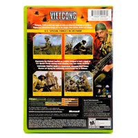 Vietcong Purple Haze Xbox Very Good CIB - Authentic Back Cover Art