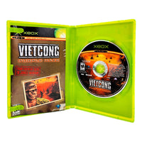 Vietcong Purple Haze Xbox Very Good CIB - Open Case Displaying Game Contents